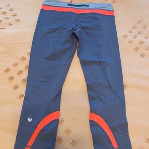 Lululemon workout leggings pace rival crop!